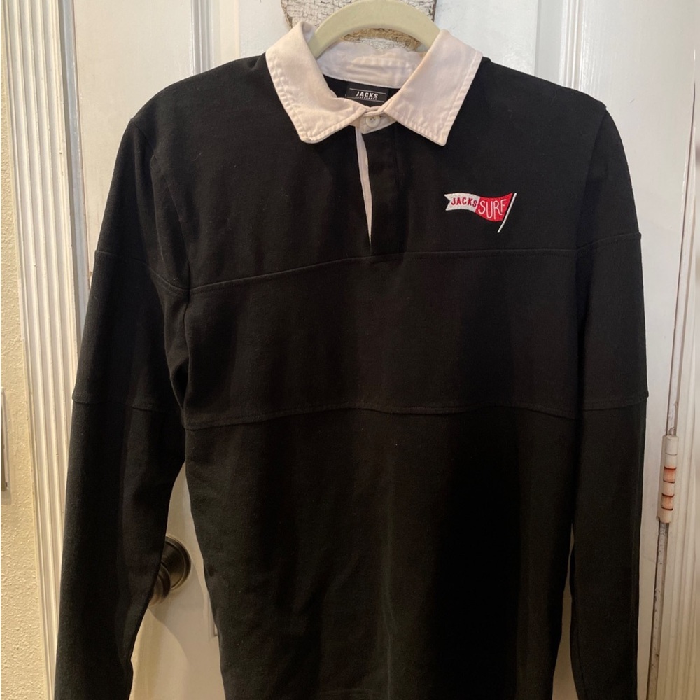 Men’s (M) Long Sleeve Collar Shirt